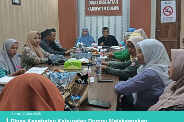 Dinas Kesehatan Kabupaten Dompu Melaksanakan Rapat Persiapan Festival Lakey Tahun 2025